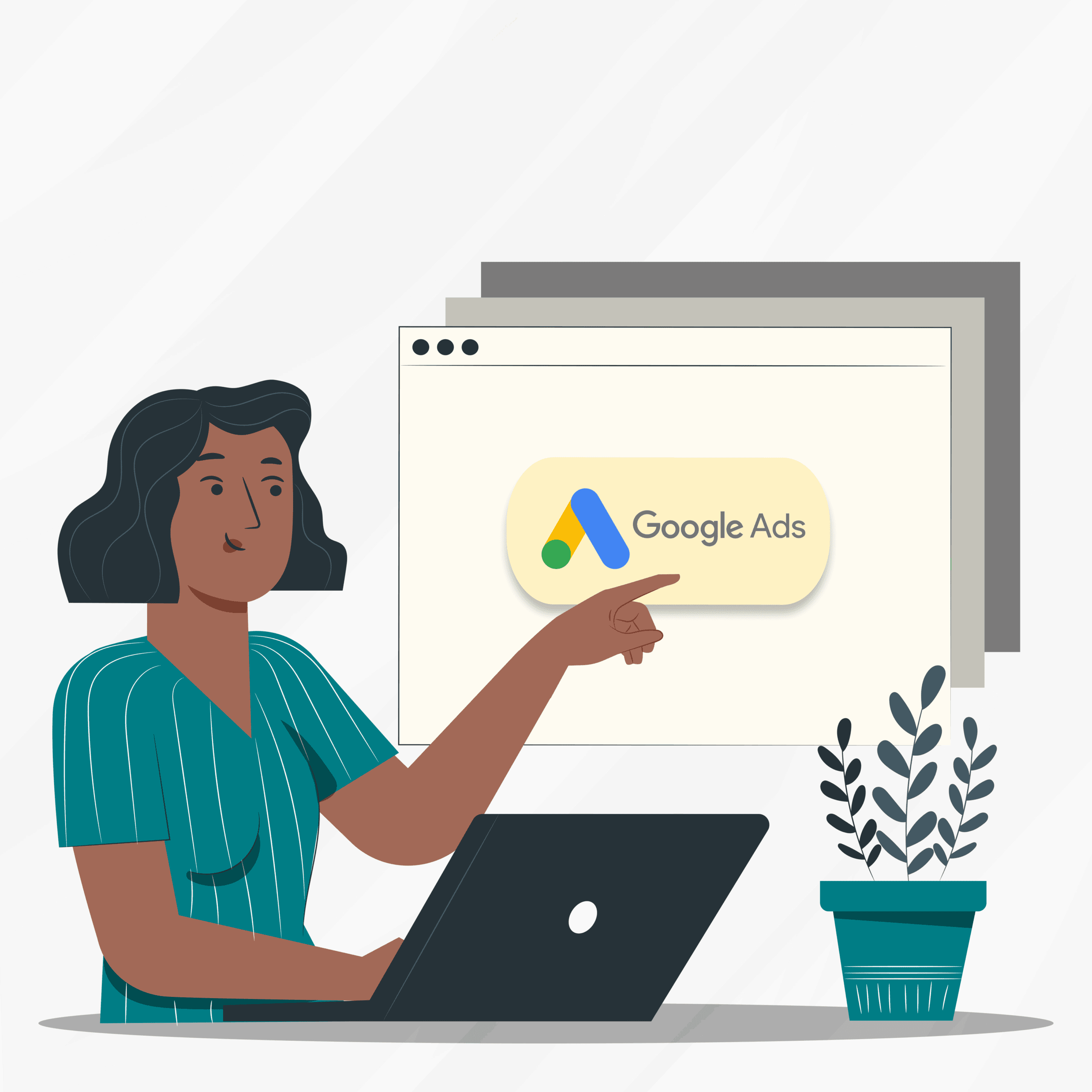 65_ of clicks on Google Ads with intent to buy