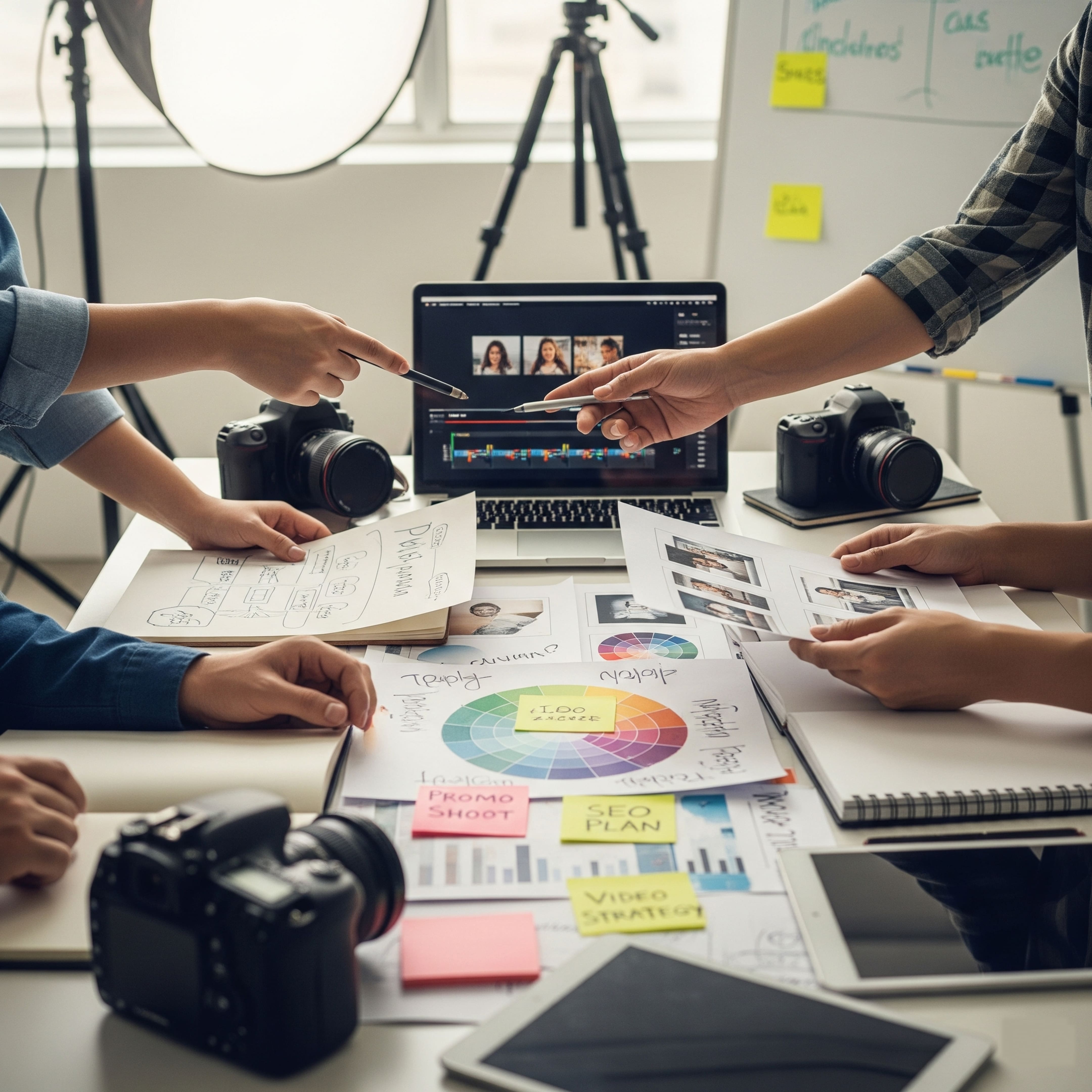 Elevate your brand with our professional video and photo production services for success